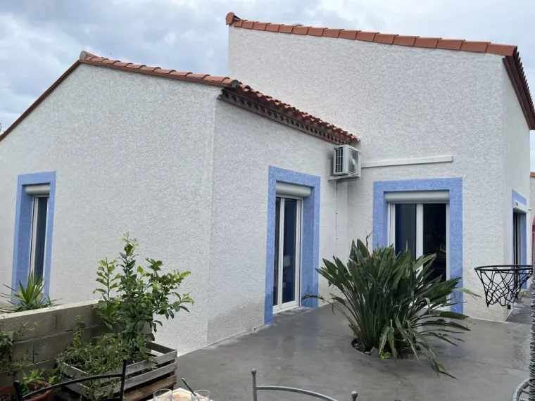 Rénovation de façade d'une maison vers Canet-en-Roussillon, Rivesaltes, Roussel Façade
