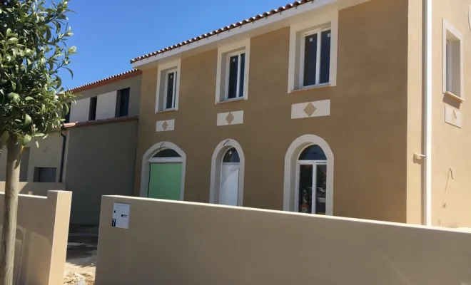 Peinture de façade, Rivesaltes, Roussel Façade