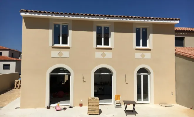 Peinture de façade, Rivesaltes, Roussel Façade