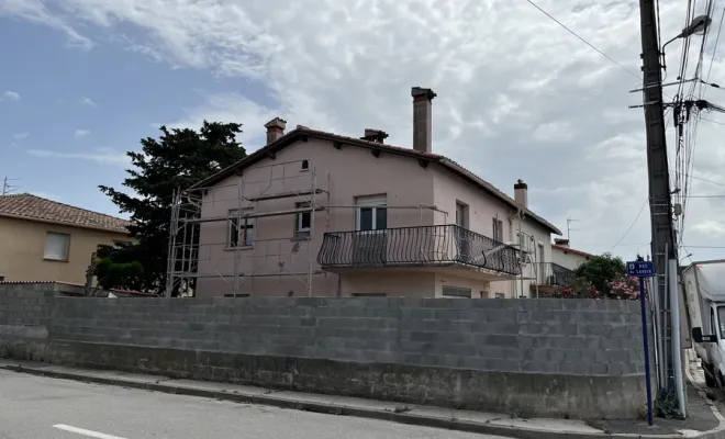 Rénovation de façade, Rivesaltes, Roussel Façade