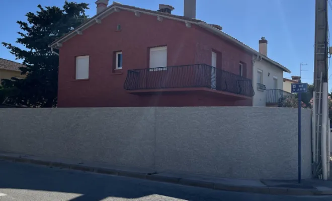 Rénovation de façade, Rivesaltes, Roussel Façade