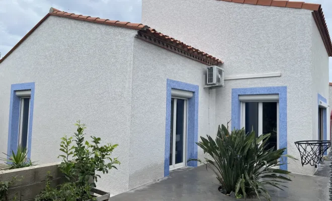 Rénovation de façade d'une maison vers Canet-en-Roussillon, Rivesaltes, Roussel Façade